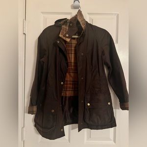 Barbour Beadnell Wax Jacket w/Hood